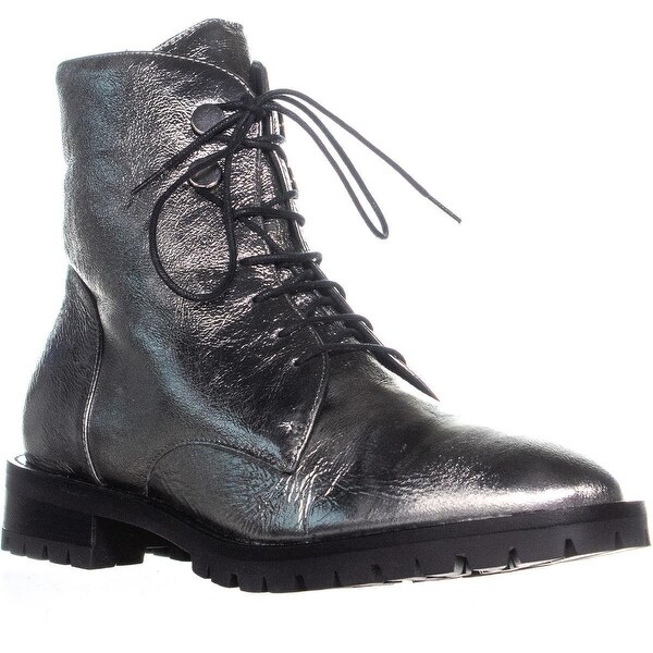 Combat Boots, Pewter 