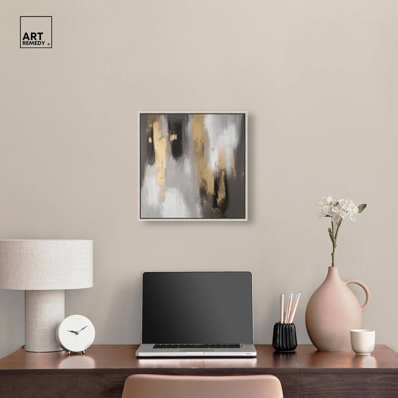 Gleaming Abyss I Canvas by Art Remedy
