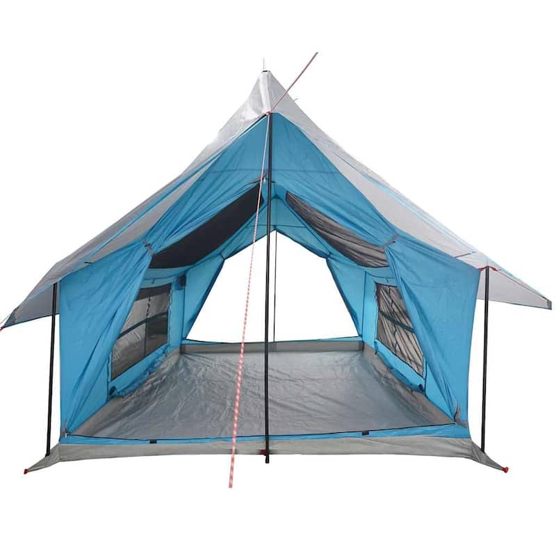 vidaXL Camping Tent 5-Person Blue Waterproof - 139.0 x 97.6 x 82.7