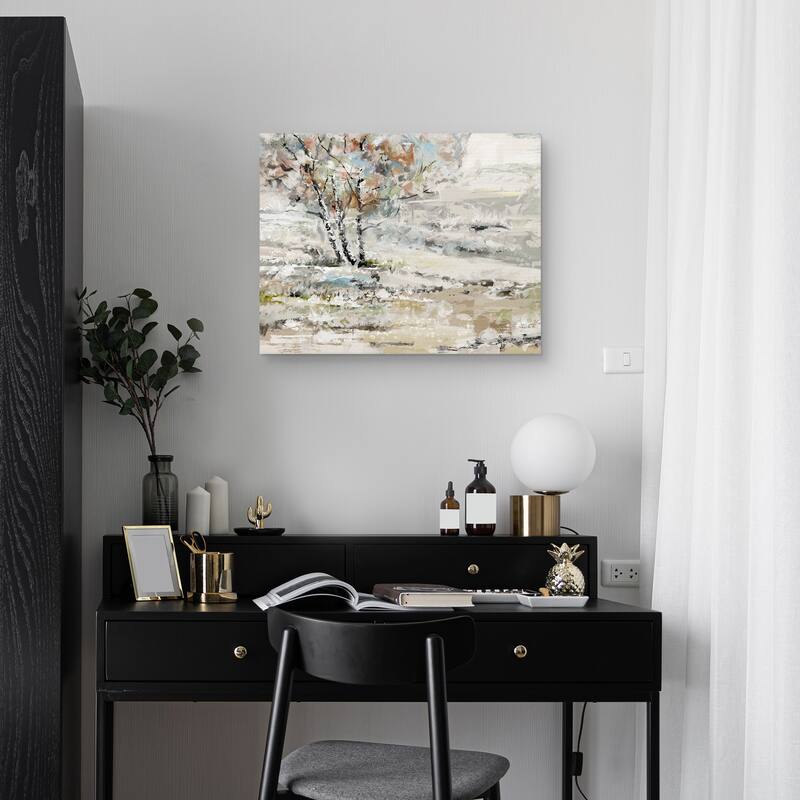 Meadow Tree by Studio Arts Canvas Art Print