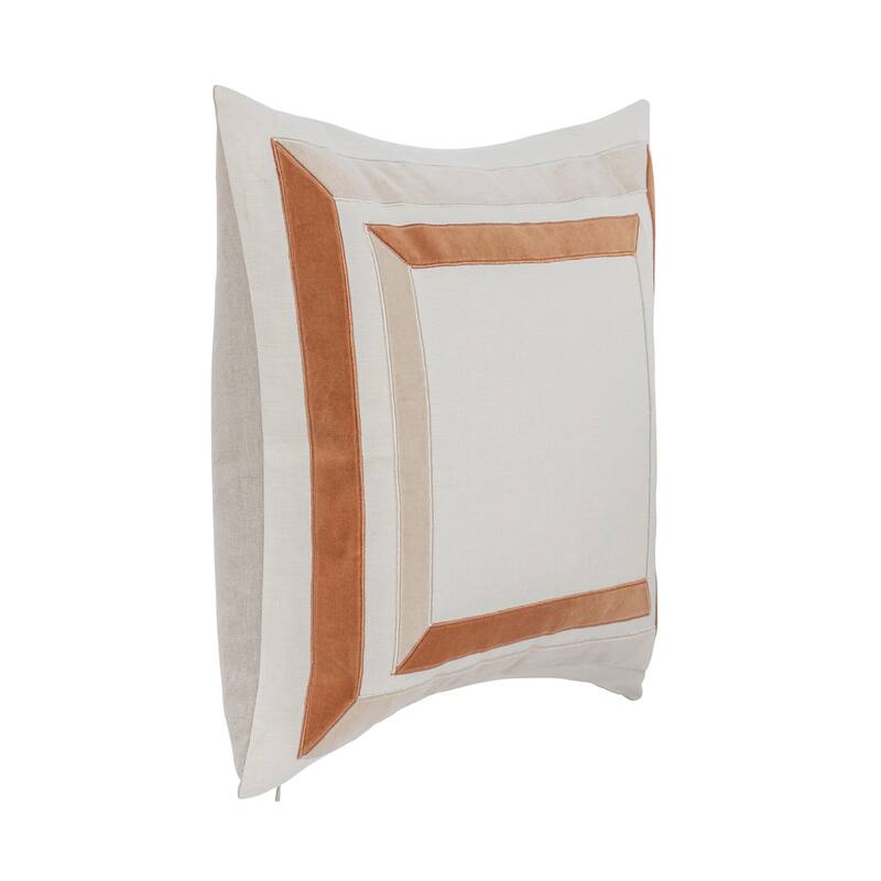 Villa by Classic Home Maybrook Linen Blend Throw Pillow