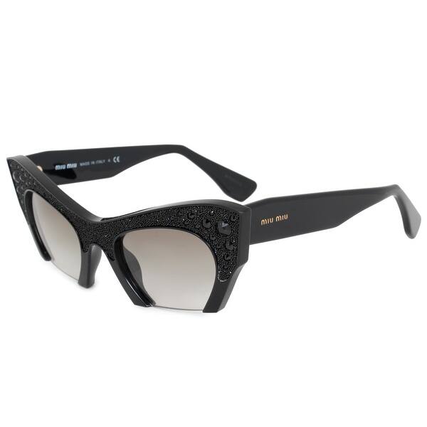 Shop Miu Miu Cat Eye Sunglasses Smu02qs 1ab0a7 50 50mm X 22mm X