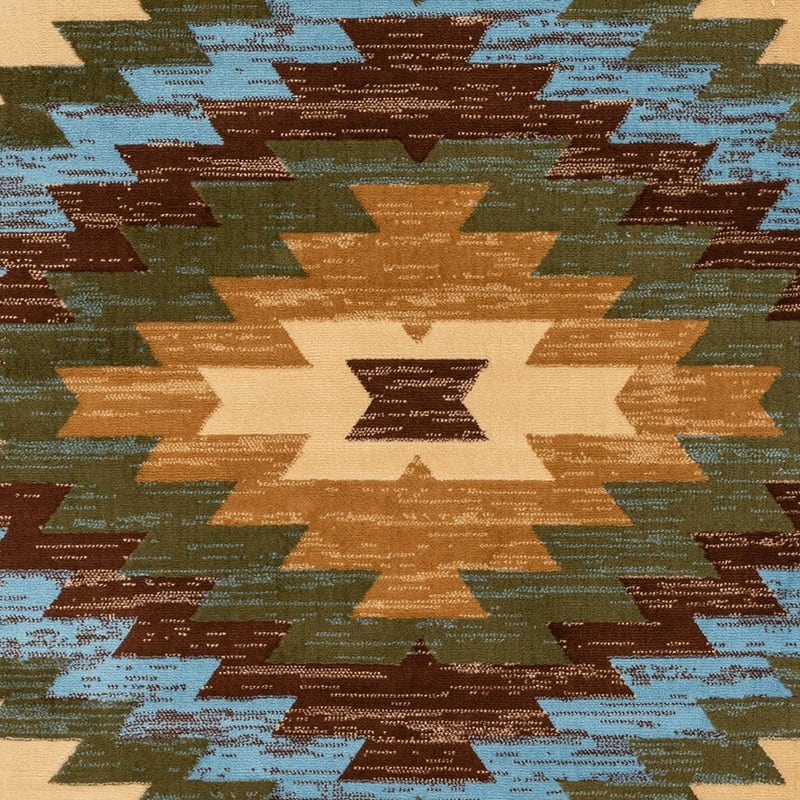 Well Woven Miami Alamo Southwestern Southwestern Area Rug