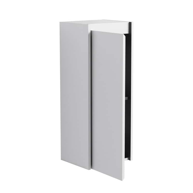 MEDUNJESS Bathroom Side Cabinet, Float Mounting Design