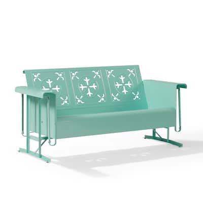 Crosley Azalea Retro Outdoor Sofa Glider