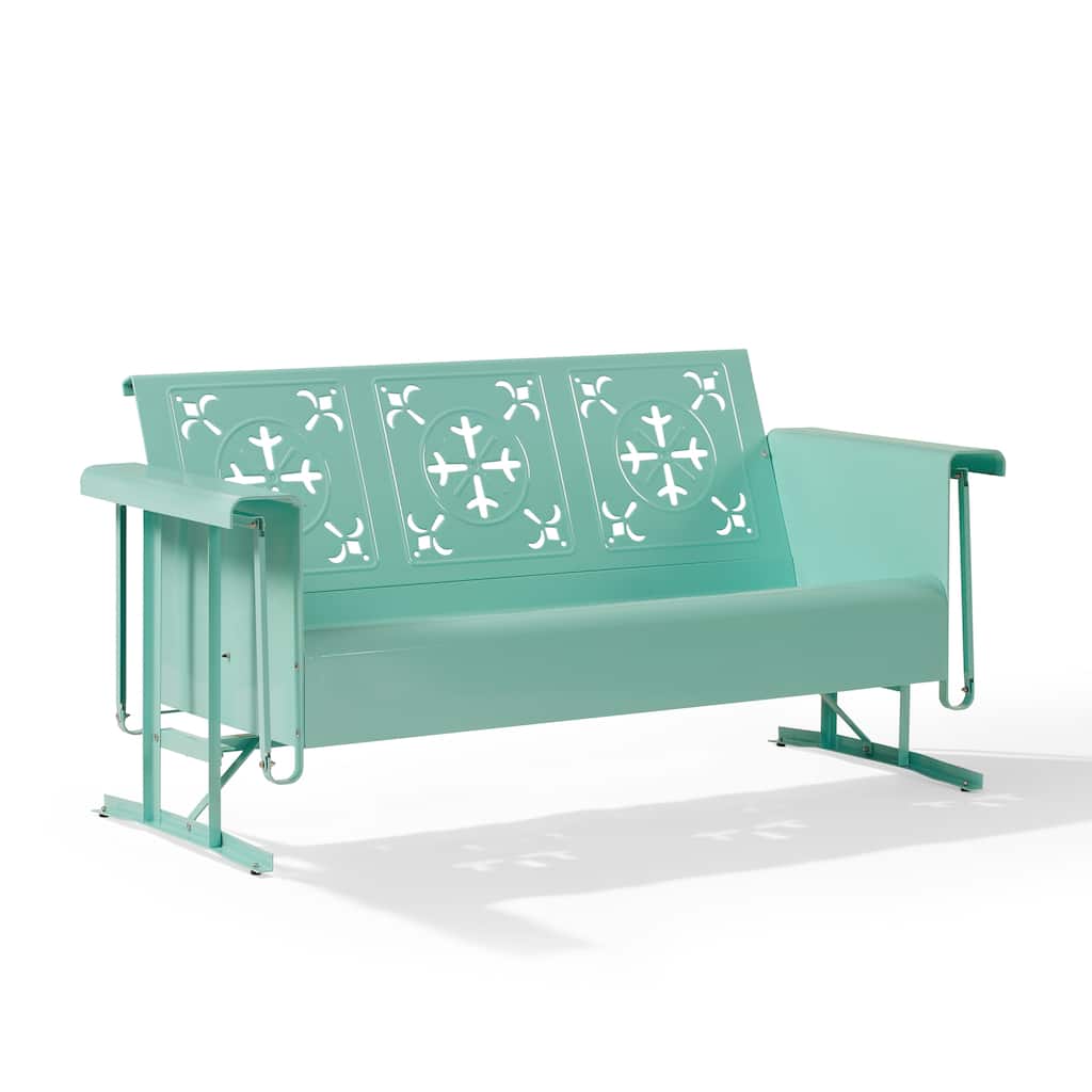 Crosley Azalea Retro Outdoor Sofa Glider