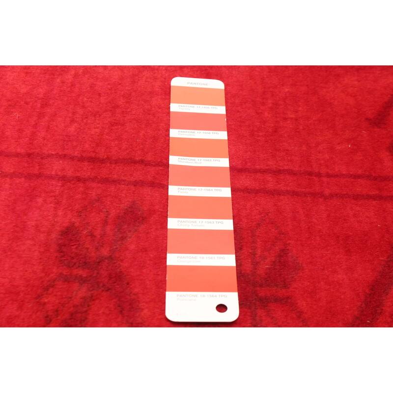 ECARPETGALLERY Hand-knotted Color Transition Red Wool Rug - 2'8 x 9'5