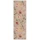preview thumbnail 33 of 63, SAFAVIEH Handmade Chelsea Rubi French Country Floral Wool Rug 2'6" x 10' Runner - Beige - Runner