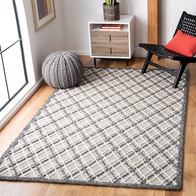 SAFAVIEH Handmade Trace Chastity Modern Wool Rug