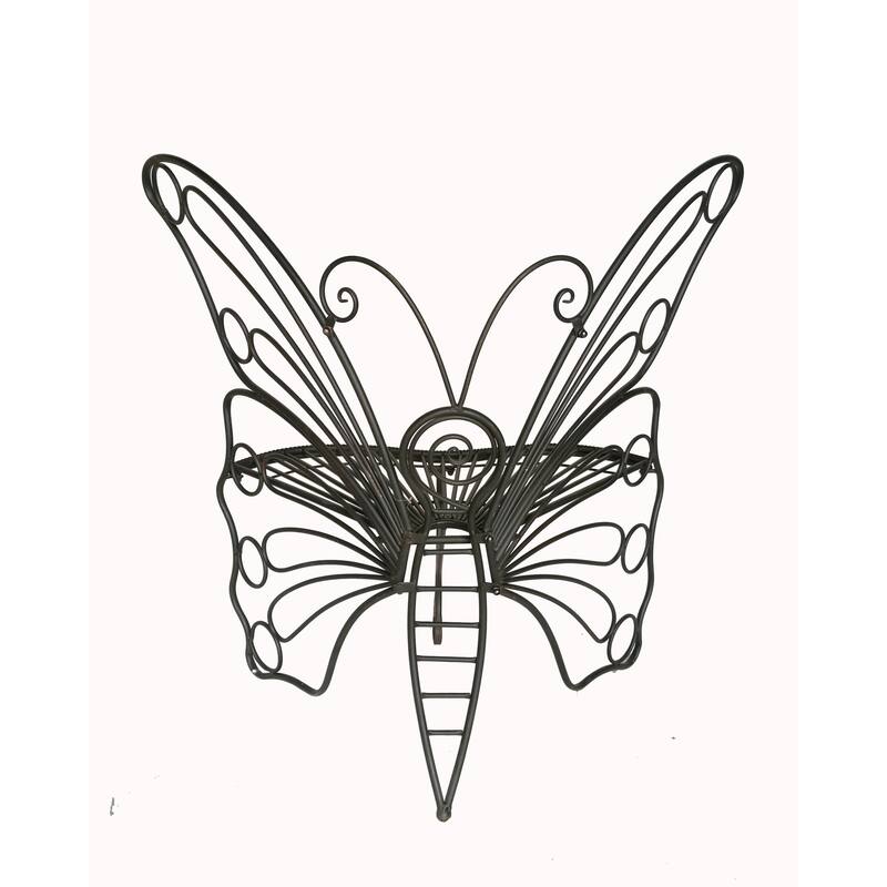 Antique Black Butterfly Chair