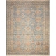 preview thumbnail 11 of 12, Nourison Vintage Washables Indoor only Persian Area Rug 7'10" x 9'10" - Navy/Multicolor