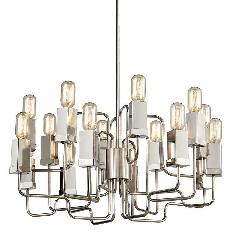 Elk Home 1141-065  Symposium 16 Light 27" Wide Chandelier - Chandeliers For Bedrooms by Overstock.com