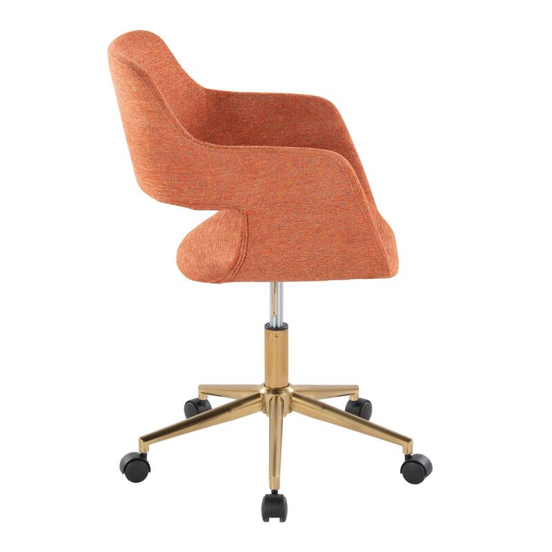 Carson Carrington Vallen Adjustable Task Chair with 5-Star Base