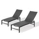 preview thumbnail 39 of 73, Pellebant Outdoor Patio Adjustable Chaise Lounge Chairs
