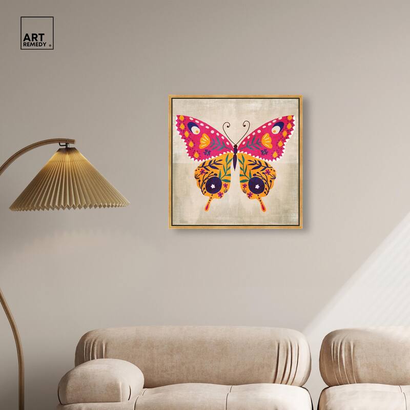 Butterfly Wings II Canvas by Art Remedy