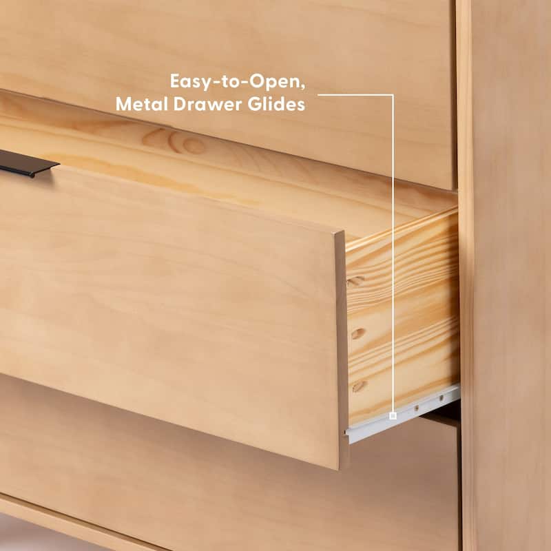 Plank and Beam Haven 3-Drawer Dresser with Pull Handles