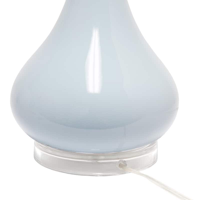 Lalia Home Droplet Table Lamp with Fabric Shade