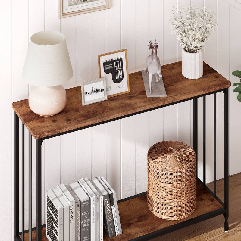 Console Table, Sofa Tables Narrow Entryway Table