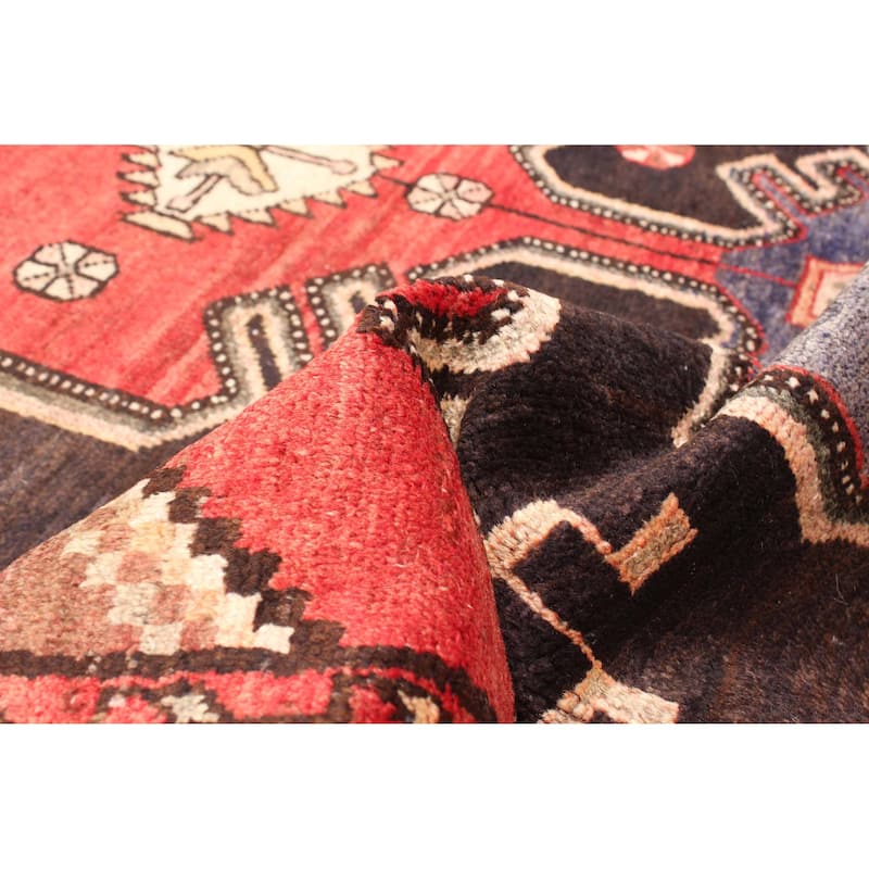 ECARPETGALLERY Hand-knotted Konya Anatolian Black Wool Rug - 4'3 x 6'5