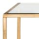 preview thumbnail 4 of 3, SAFAVIEH Inga Gold Coffee Table - 48" x 23" x 18"