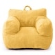 preview thumbnail 75 of 88, Children's Bean Bag Chair,Corduroy Bean Bag Sofa with Armrests Lemon
