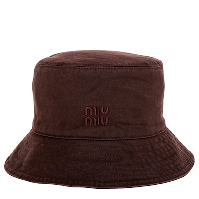 Miu Miu Gabardine Bucket Hat