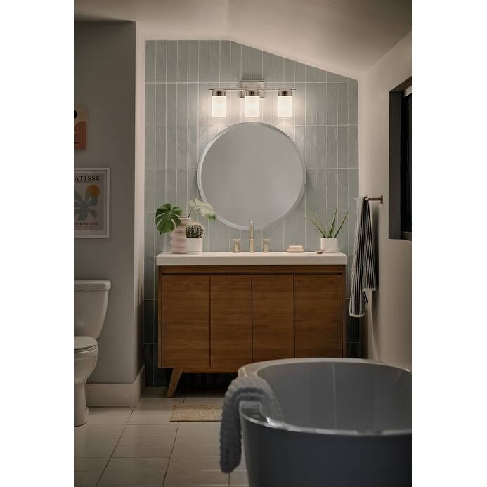 Kichler 55112 Ciona 3 Light 24" Wide Bathroom Vanity Light