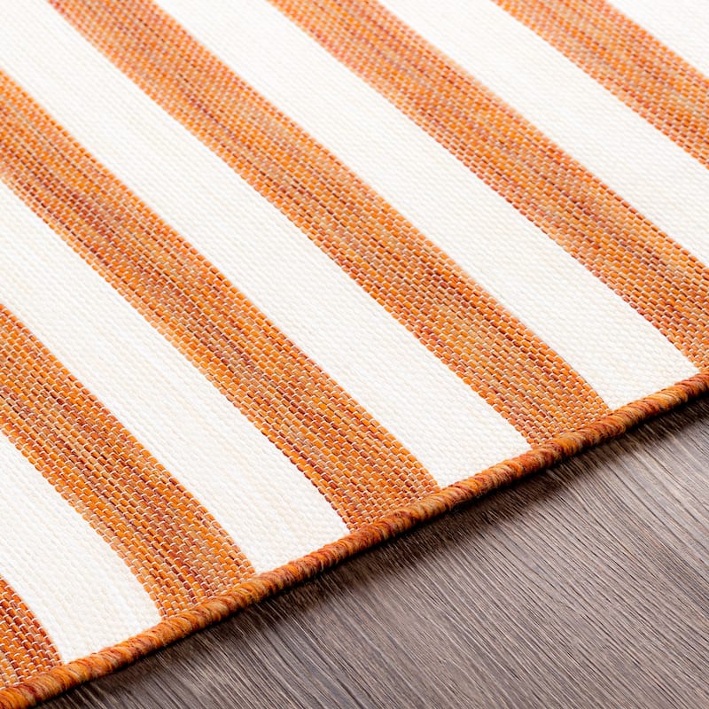 Artistic Weavers Kermie Indoor / Outdoor Striped Area Rug