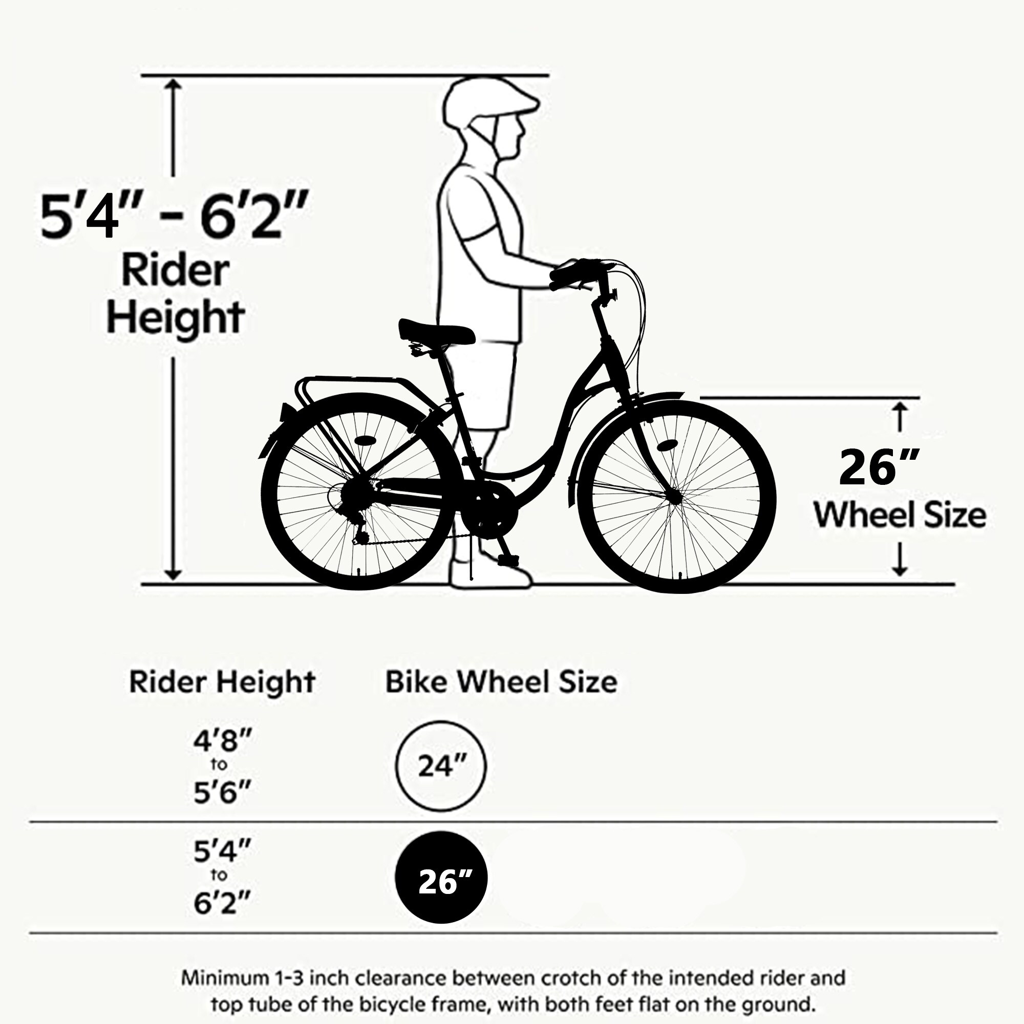 Youth Adult Beach Comfort Bike 26 Inch Wheels 7 Speed Bicycles Multiple Colors for Female Pink