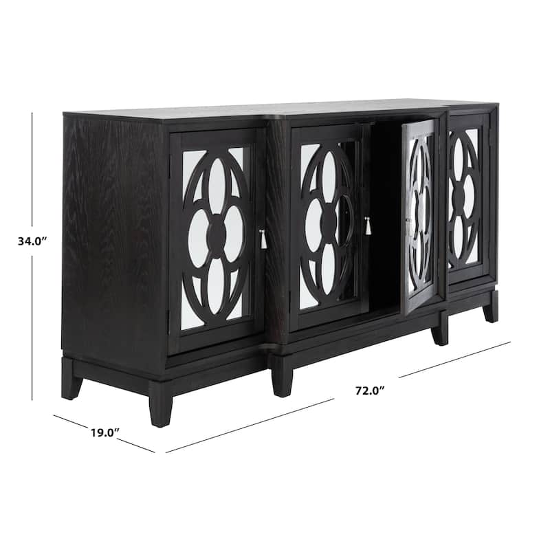 SAFAVIEH Home Madeleine Mirrored Sideboard - 72"W x 19"D x 34"H