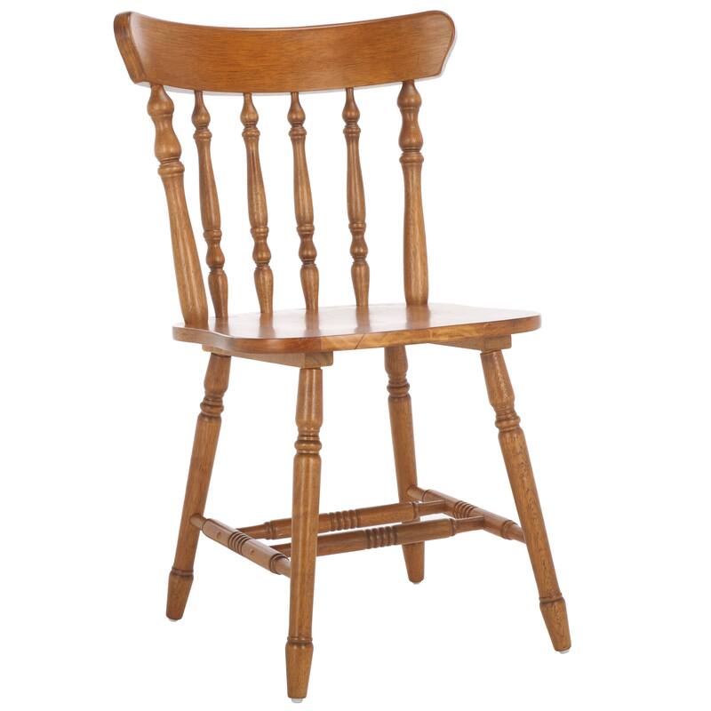 SAFAVIEH HOME Coralyn Caprail Dining Chair (Set of 2) - 17"W x 20"D x 34"H