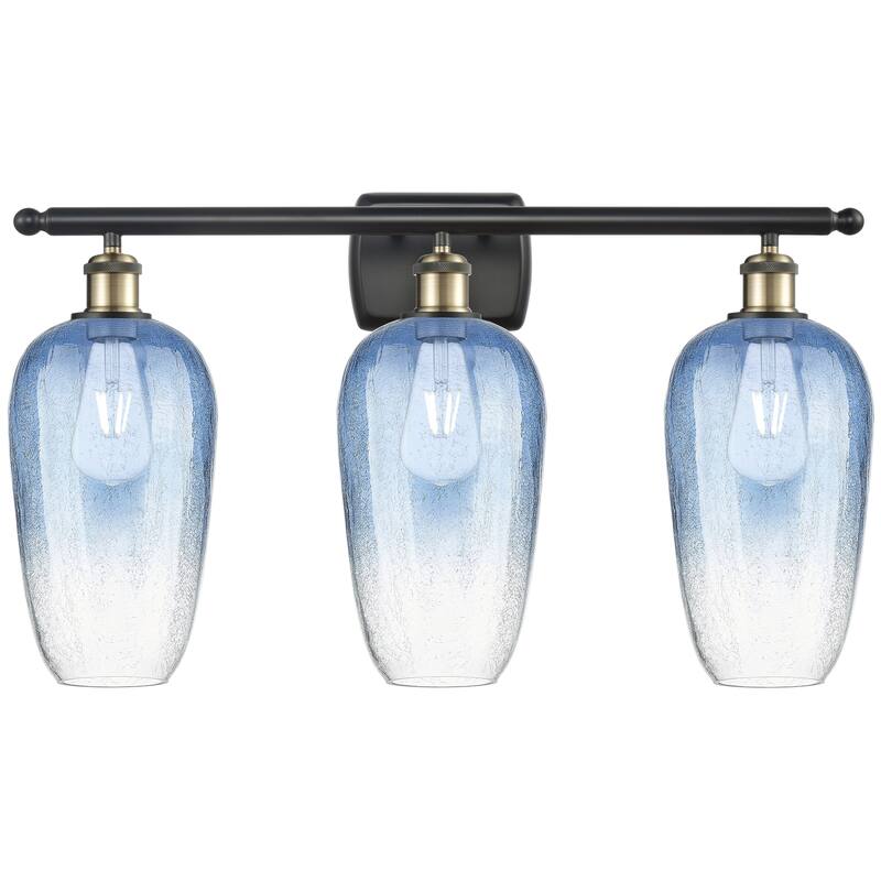 Innovations Lighting Endless Possibilities Ballston - Brookhaven Flute - 3 Light 27" Bath Vanity Light