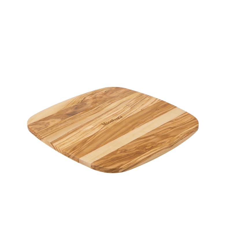 Bloomhouse Natural Bronze Finish Pre-seasoned Cast Iron Grill, Everyday Pan, Skillet & Olive Wood Trivet