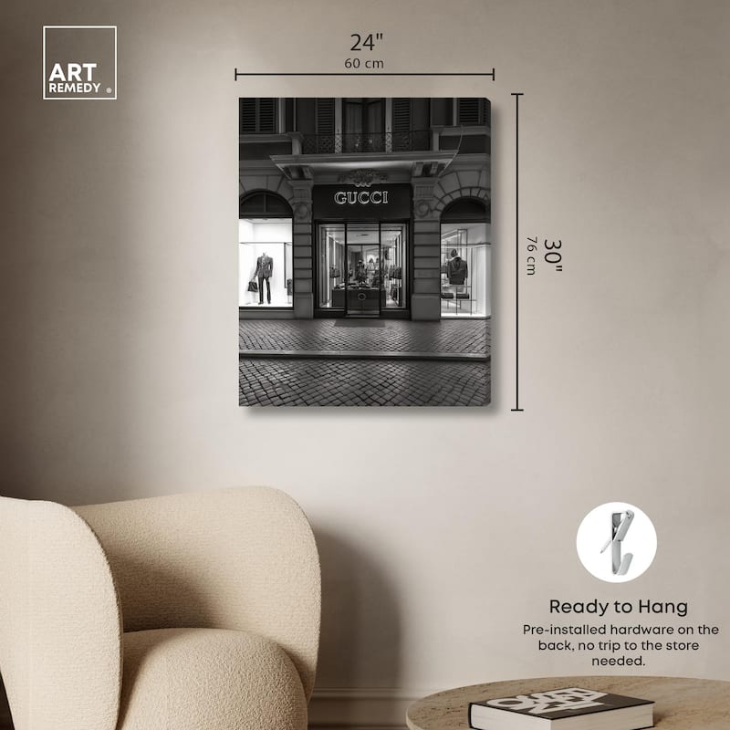 Glam Presence Canvas by Art Remedy, Gallery Wrapped