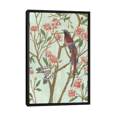 iCanvas "Delicate Chinoiserie III" by Melissa Wang Framed Canvas Print