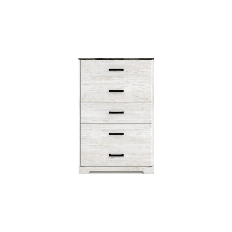 Signature Design by Ashley Shawburn Contrasting Woodgrain Chest of Drawers