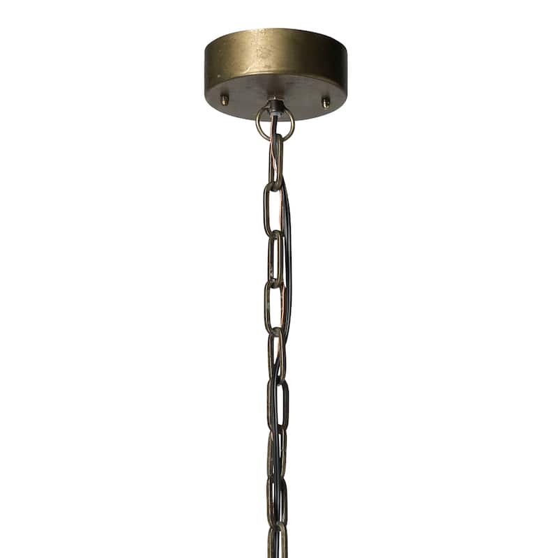 Alden Décor Humbolt Rattan and Bamboo Pendant