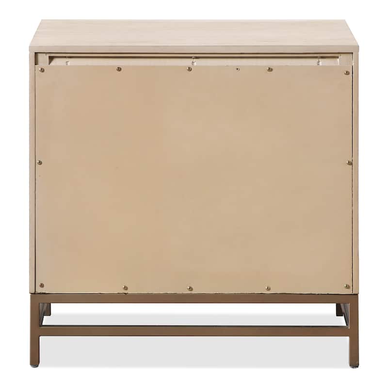 Furniture of America Drayden Modern Light Oak Solid Wood 3-Piece Bedroom Set