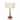 18.5" Modern Table Lamp with Walnut Wood Base, Dimmable Bedside Lamp, UL Listed