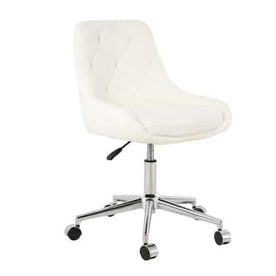 Office Chair, Velvet Upholstered Kitchen Chairs With Chrome Legs Dining Chair, Modern Comfortable Chairs