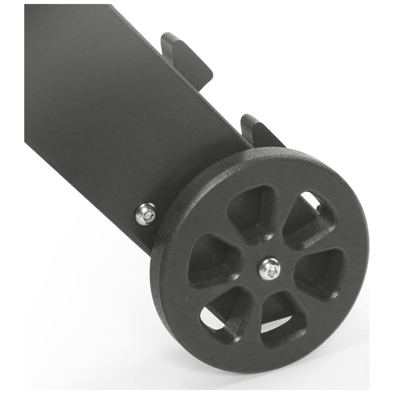 Brighton Outdoor 2-Piece Poly Reclining Chaise Set with Wheels & Cup Holder