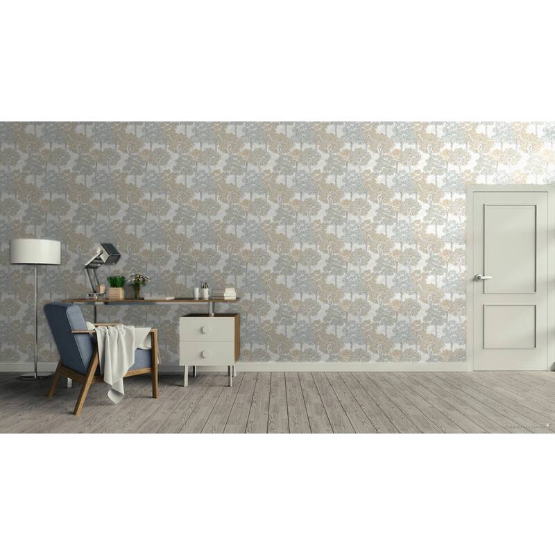 Galerie Wallcoverings Little Explorers 2 Cottage Tree Non-woven Matte Wallpaper Roll