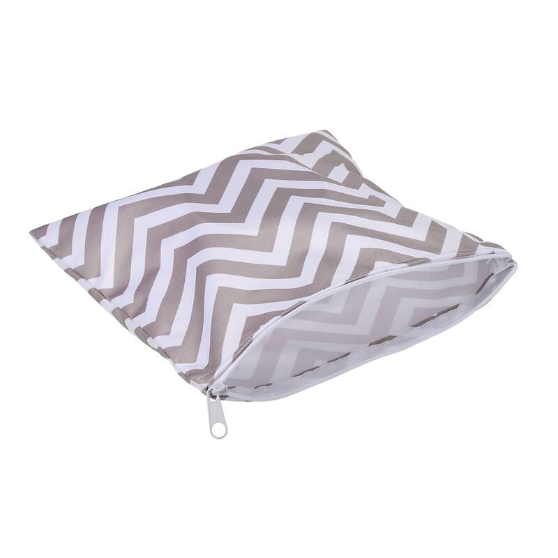 Reusable Washable Polyester Snack Bag Sandwich Bag 3 Sizes, White