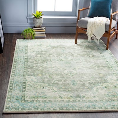 Artistic Weavers Edouart Vintage Medallion Printed Area Rug