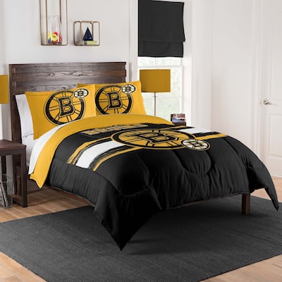 NHL Boston Bruins Officially Licenced Comforter & Sham set
