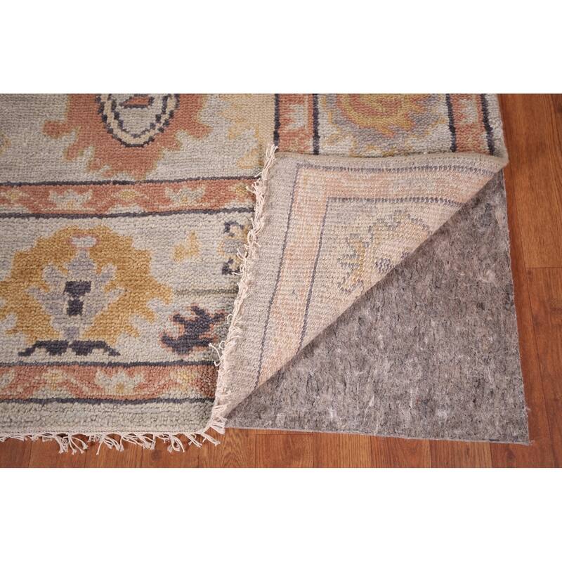 Oushak Indian Area Rug Handmade Oriental Wool Carpet - 7'10" x 10'2"