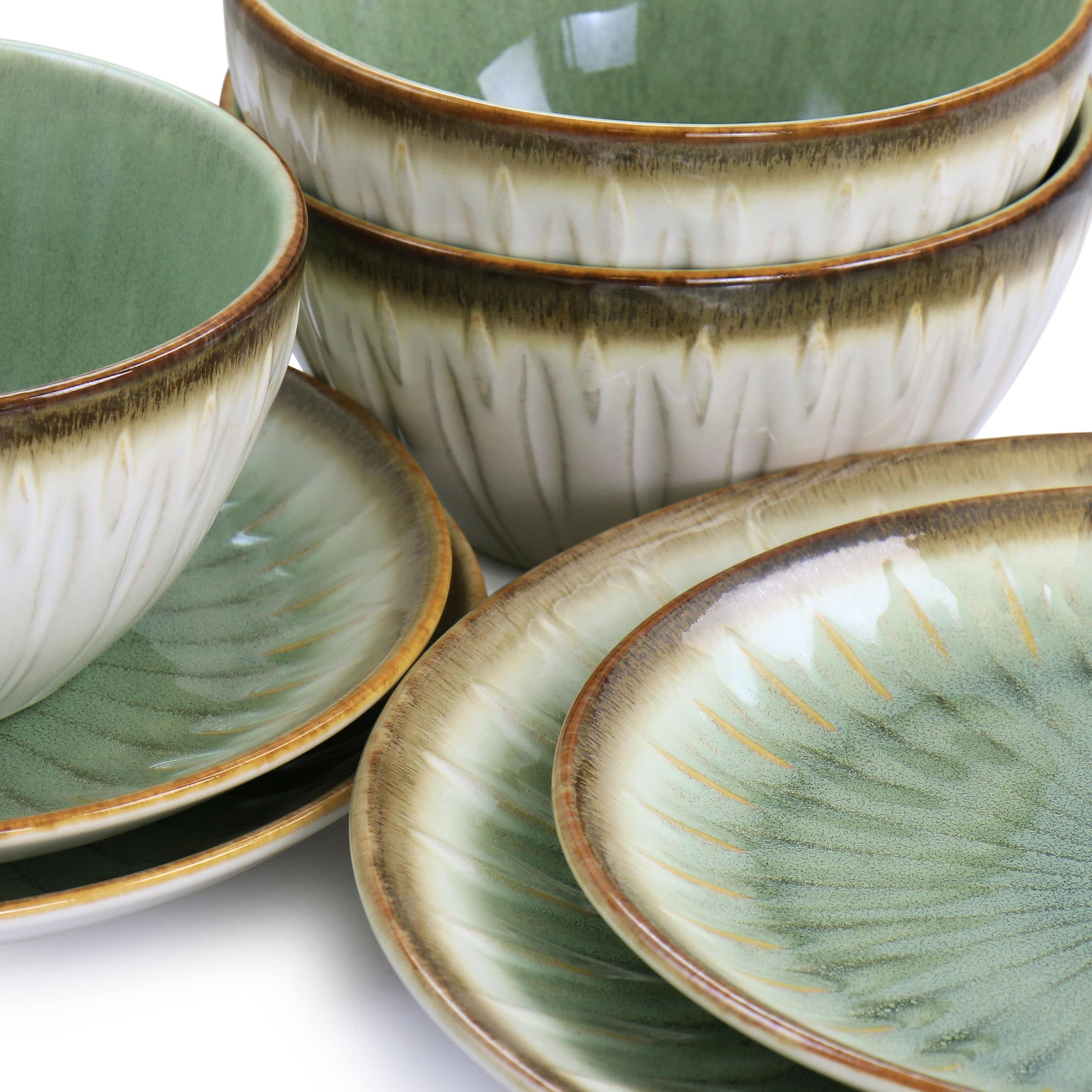 Gibson stoneware dinnerware sets top