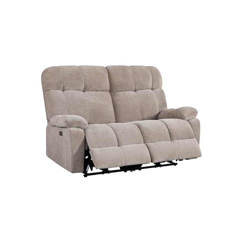 Liyasi Dual OKIN Motor Power Recliner Sofa 2 Seater 1.5L-R+1.5R-R Multiple Combinations