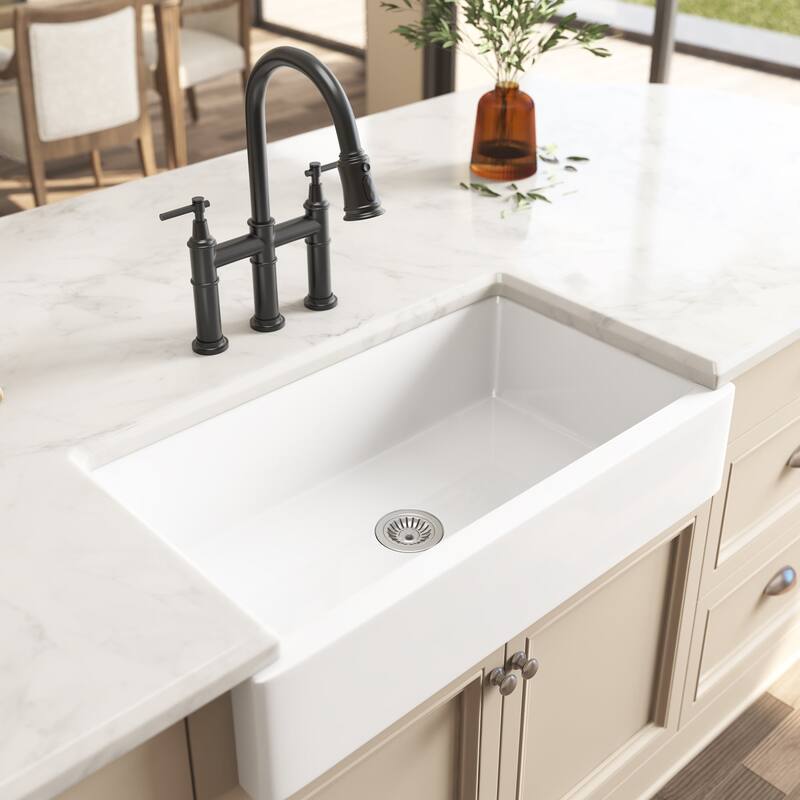 Farmhouse Apron Ceramic Kitchen Sink
