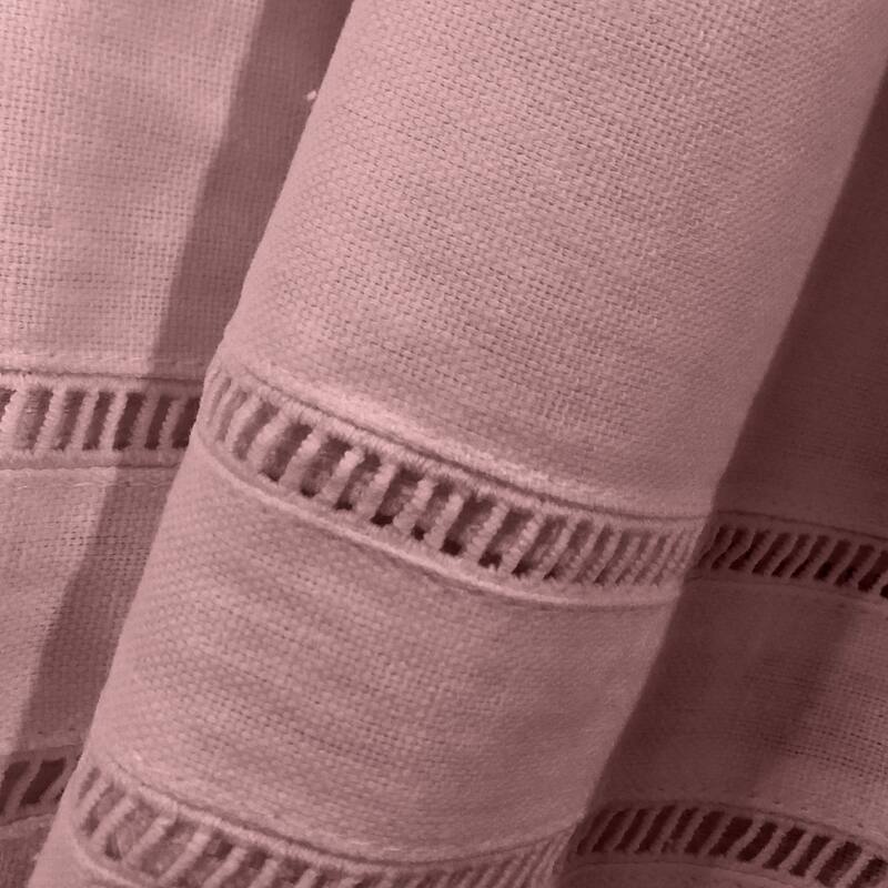 Linenweave Hemstitch 15 Inch Bed Skirt